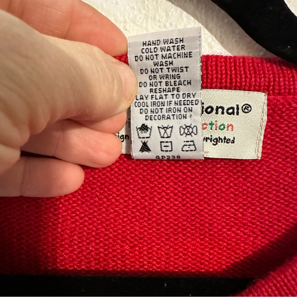 Holiday Snowman Red Sweater - Picture 7 of 10